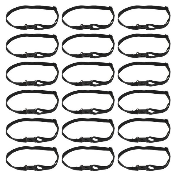 

bow ties 50pcs adjustable tie strap extender portable compact, Black;gray