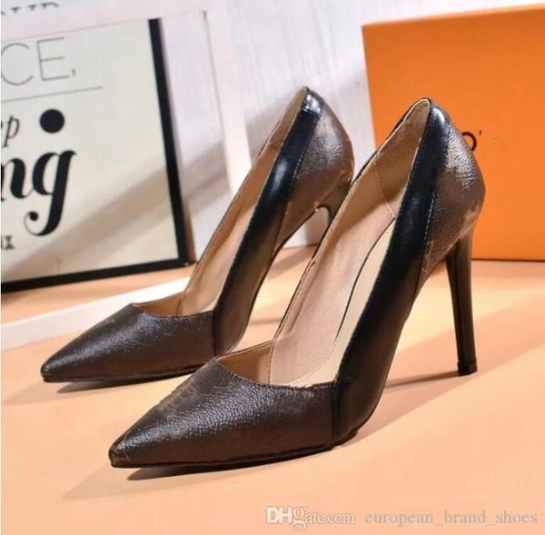 

dress fashion women's shoes high heels party shoe female casual pumps l40132, Black