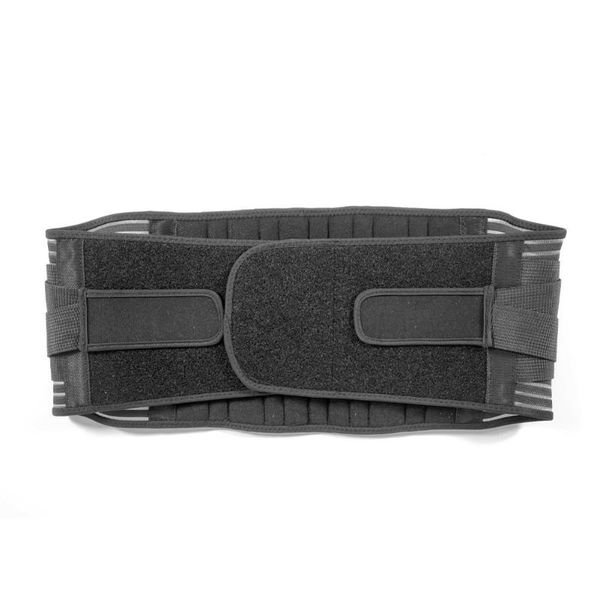 

waist support sports trimmer breathable trainer protection belt exercise equipment for men & women weight loss back, Black;gray