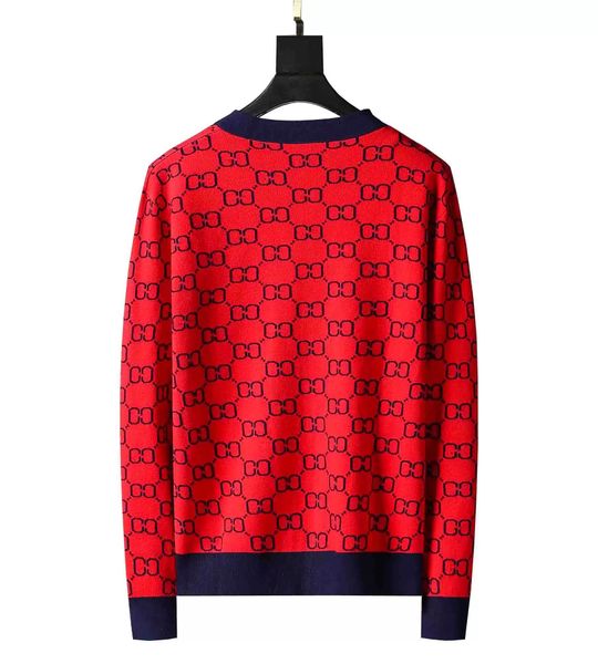 

designer mens o-neck sweater pullover sweatshirt women clothes fashion casual hoodies lovers print high street sweaters asia size -3xl, White;black