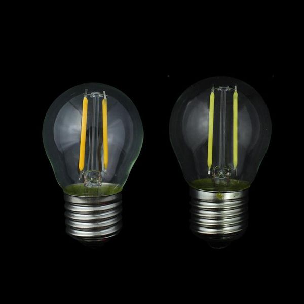 

bulbs retro led filament light lamp e27 2w 4w 6w 8w 110v / 220v g45 clear glass shell vintage edison bulb