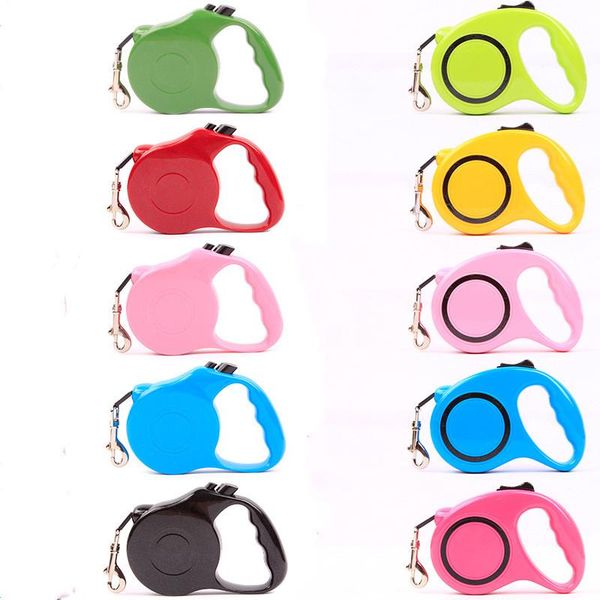 

nylon retractable dog leash rope for small medium large cat leashes lead pet collar harness qy0311 collars &