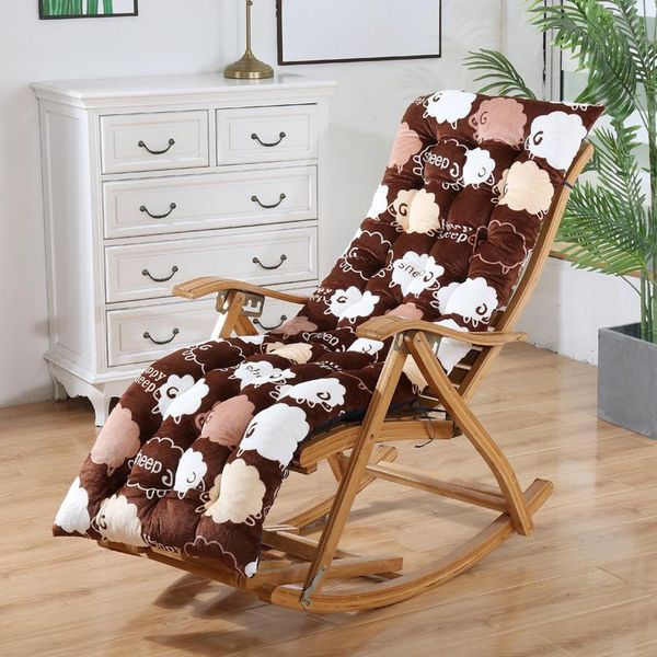 

cushion/decorative pillow solid long cushion mat for recliner rocking rattan chair folding thick garden sun lounge seat sofa tatami no