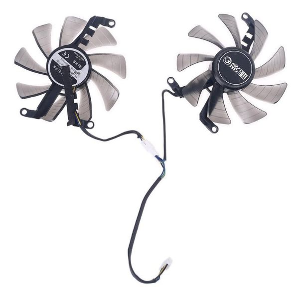 

2pcs 85mm 4pin cooler fan for galax geforce gtx 1660 rtx 2060 2070 graphics card g88d fans & coolings