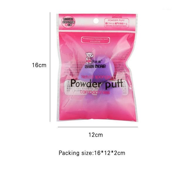 

mixed foundation sponge powder puff soft cosmetic cucurbit silk drop-shaped on makeup light and non-marking sponges, applicators & cotton1