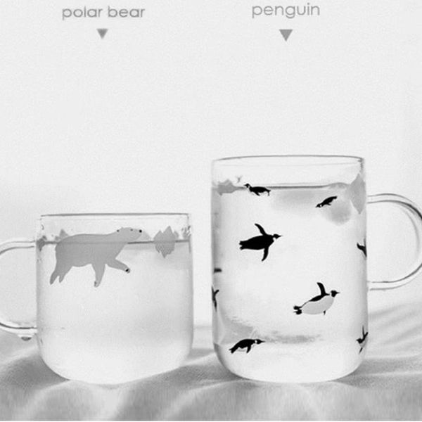 

simple water cup glass household lovely creative transparent handle coffee mug copas de vino kitchen dining bar eb5bl wine glasses