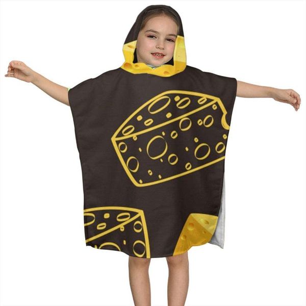 

towel cheese kids hooded bath for children