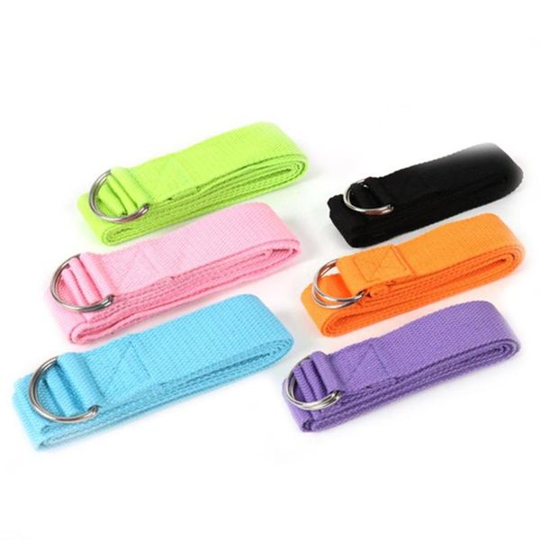 

183cm fitness resistance band stretching pull rope gym dance ballet exercise training elastic bands with ring lock
