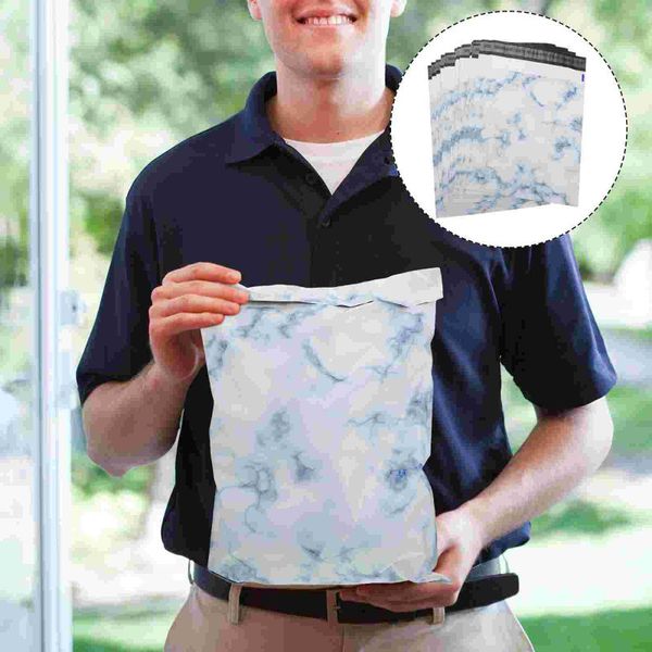 

storage bags 25pcs self sealing waterproof mailer creative logistics package
