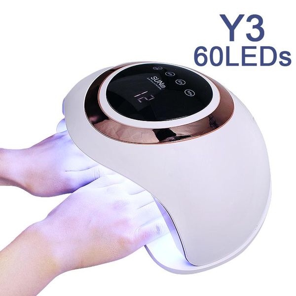 

nail dryers uv lamp for manicure 120w big power led dryer curing all gel polish drying smart timing nails