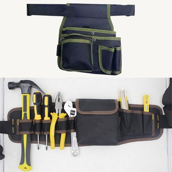 

storage bags large capacity waist pockets electrician tool bag oganizer carrying pouch tools belt pocket case