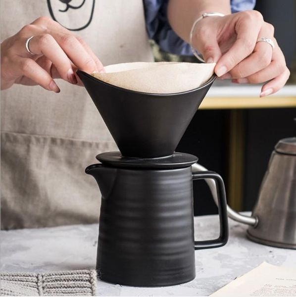 

coffee filters accessories ceramics filter portable dripper reusable tools basket cup coffeeware da60glq