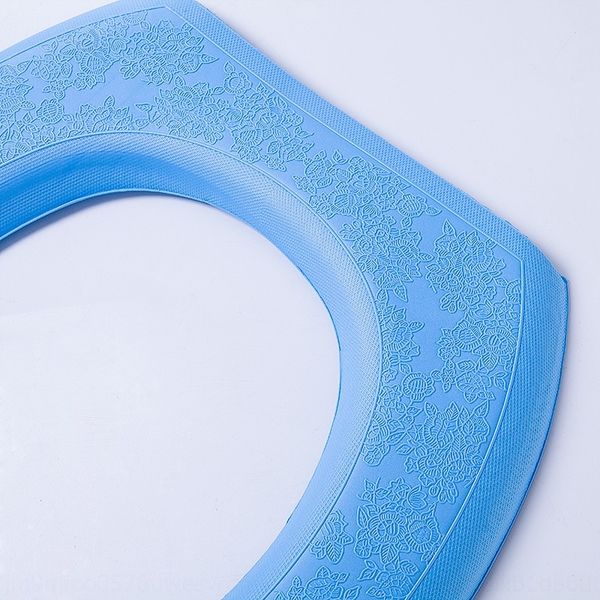 

bznh o-type eva waterproof soft o-type eva waterproof soft mat thmat thickened toilet warm cover in winter toilet stickers