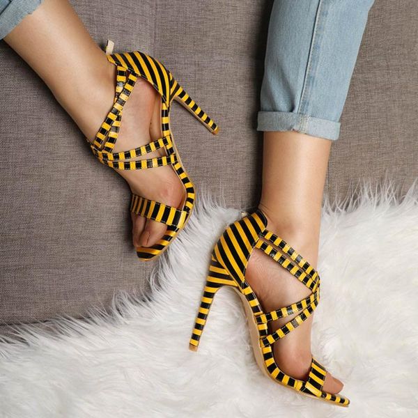 

women ladies high block heels ankle strappy buckle sandals party shoes sandalias mujer 2021 plataforma cuero#g40, Black