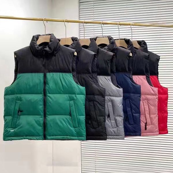 

men's vest waistcoat men designs women winter down vests bodywarmer waistcoats mans jacket puffer outdoor warm sleeveless feather parka, Black;white