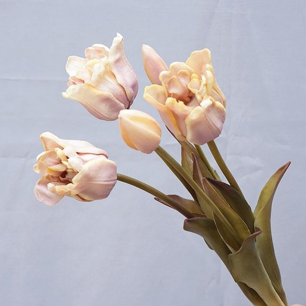 

decorative flowers & wreaths special real touch sillicone baroque tulips luxury artificial home decoration wedding pography