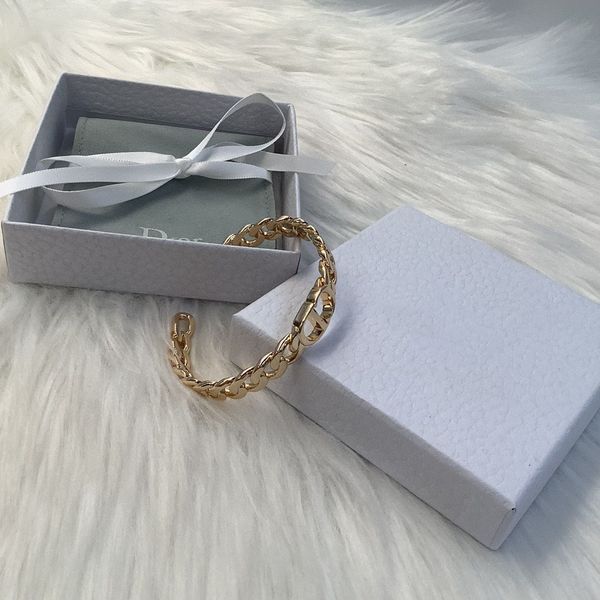 

new fashion letter inlaid diamond bracelet fine jewelry sale, Black