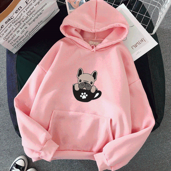 

women's hoodies & sweatshirts full sleeve hoodie print sweatshirt women hoody female itself mujer, Black