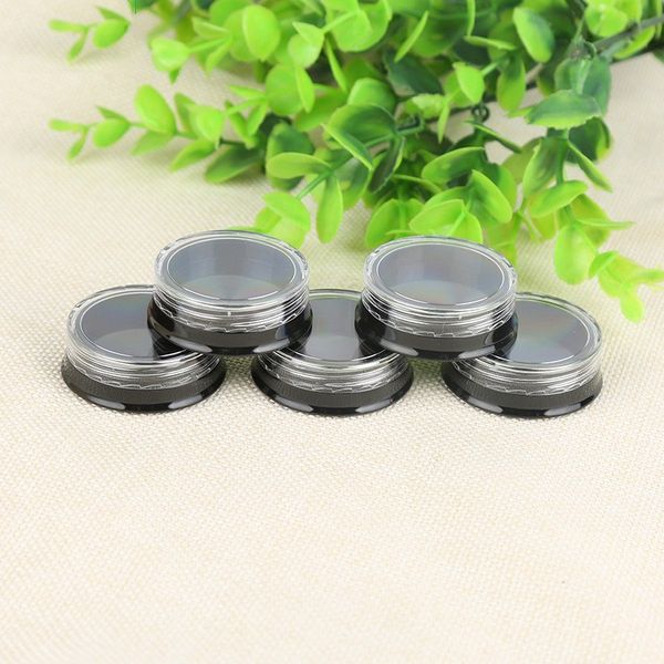

3g/3ml empty screw cap lids cosmetic containers makeup cream jars