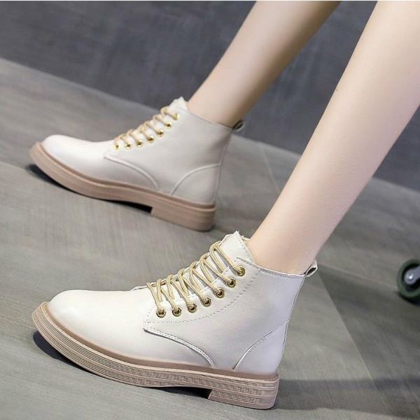

boots women winter keep warm snow 2021 fashion high-thick bottom casual woman shoes waterproof ankle boot sneakers b6ue, Black