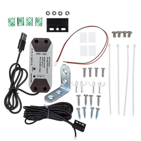 

smart home control wifi garage door switch wireless remote supports google voice connection