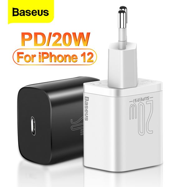 

baseus pd 20w quick charge qc3.0 qc usb type c fast charging charger for iphone 12 pro samsung xiaomi wall mobile phone charger