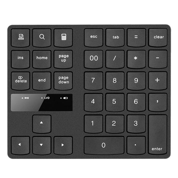 

key numeric keyboard multi-function rechargeable wireless mute external for tablet / lapdeskkeyboards