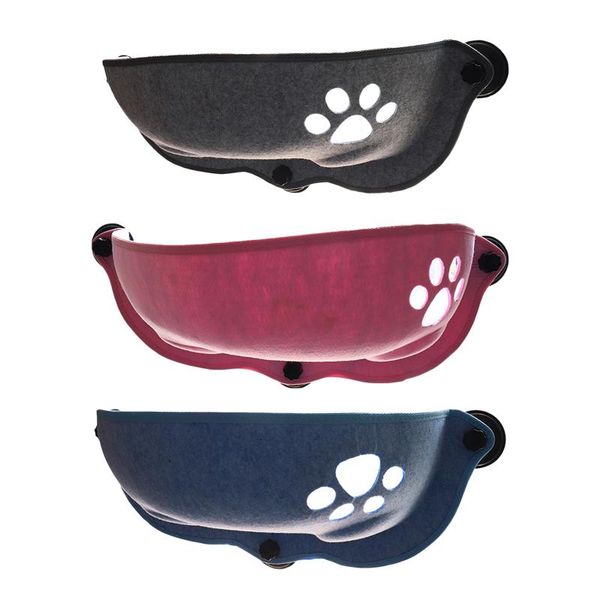 

cat beds & furniture window mounted bed hammock with suction cups - kitty windows perch car swing seat lounger resting sofa safe sunbath