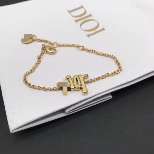 

special offer 75% off outlet online family trend new bracelet classic letter jewelry, Silver