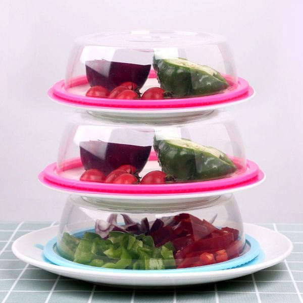 

kitchen storage & organization 3276 can be superimposed on the refrigerator fresh-keeping tray cover dust-proof bowl splash-proof oil