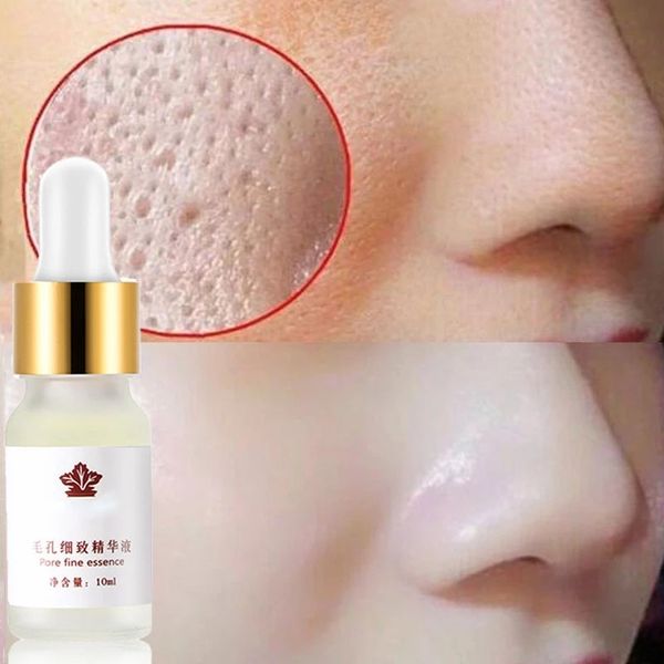 Primer per il viso 10ml Pori per il trucco Restringenti Idratante Essenza Siero Controllo dell'olio Base opaca Primer Make Up Pore Minimizer 6 pezzi