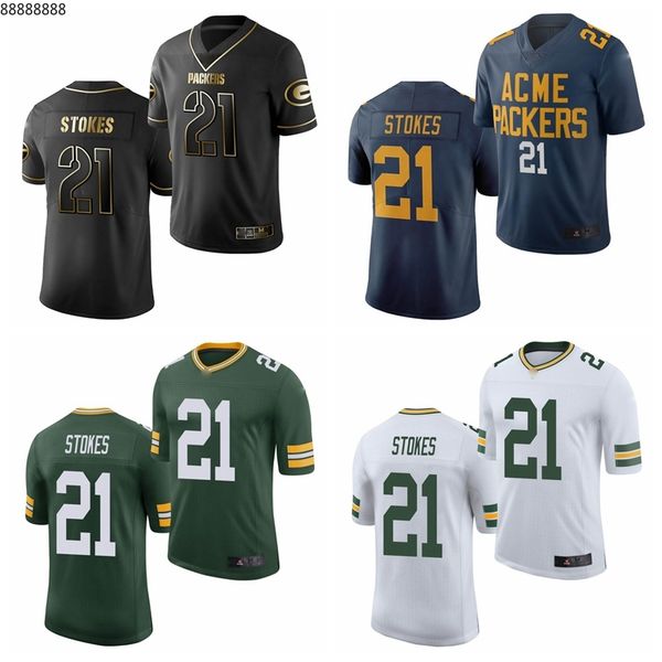 

greenbaypackersmen women youth football eric stokes 21 2021 draft vapor limited jersey for green white, Black;red