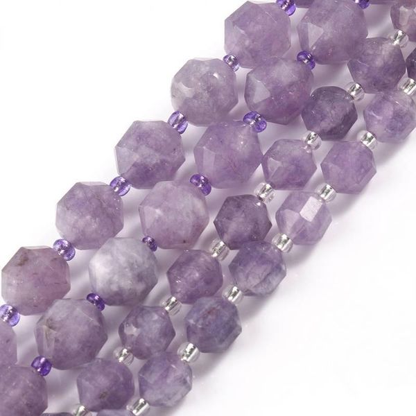 

other natural stone faceted amethyst beads oiive shape loose for jewelry diy making bracelet accessories 8 10mm 15 inches
