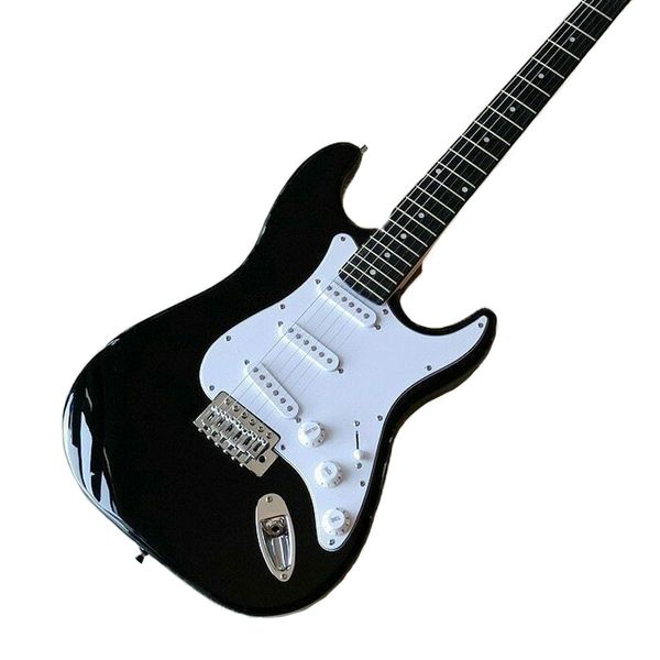 

starshine 6 strings electric guitar full basswood body high gloss finish maple neck technological wood fingerboard