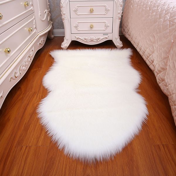 

carpet floor mat round imitation wool carpet solid color indoor decoration