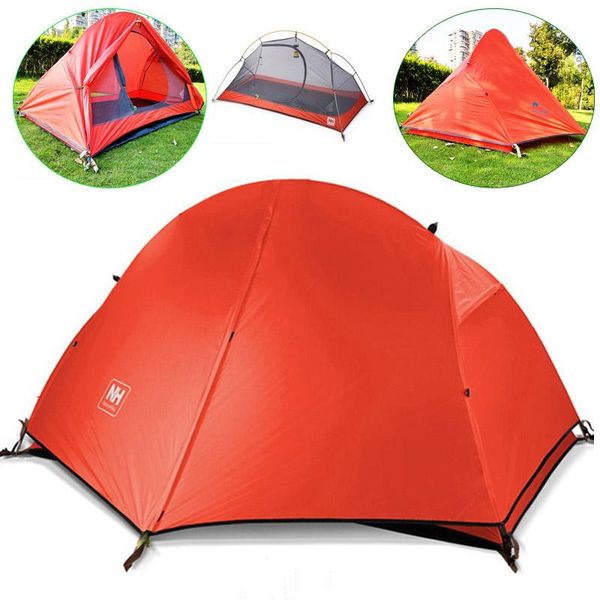 

naturehike camping tent ultralight tents silicone portable waterproof 4000+ outdoor 1 person fishing 1.5kg tente and shelters