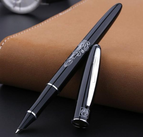 

fountain pens 606 picasso fine nib tip luxury school office stationery executive metal pen pencil case select