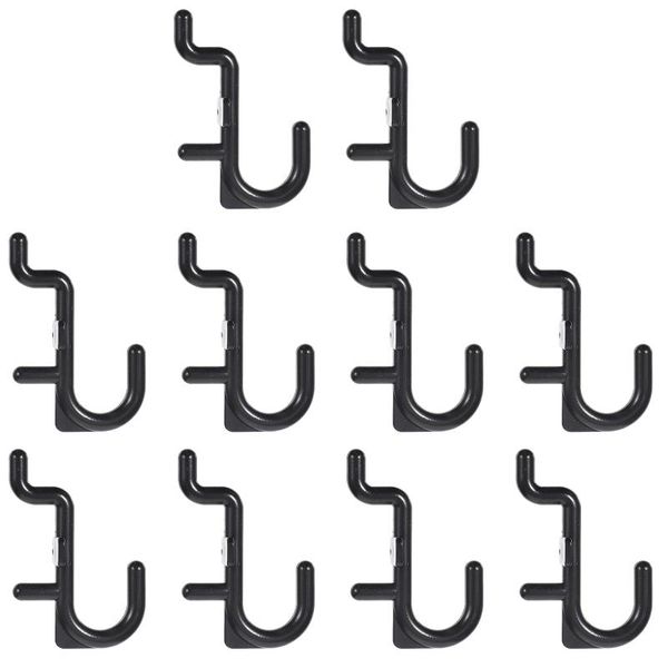 

hooks & rails 100 pcs storage hook replacement j shape peg for board organizer tool