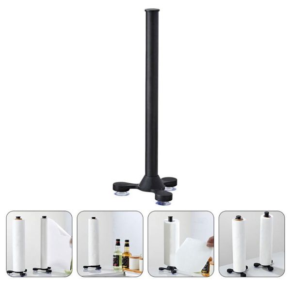 

toilet paper holders 1pc durable home tissue rack decorative napkin holder standing black