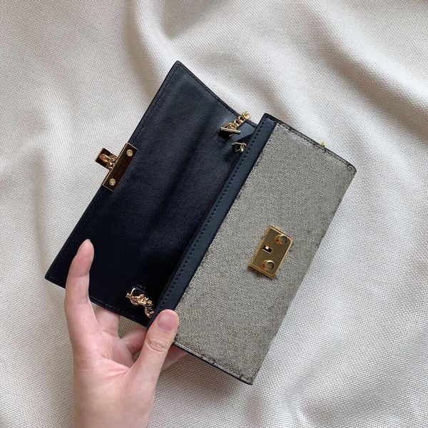 

luxurys designers wallet purse womens padlock wallet fashion clutch purses portafoglio uomo card holder purse with box dust bag, Red;black