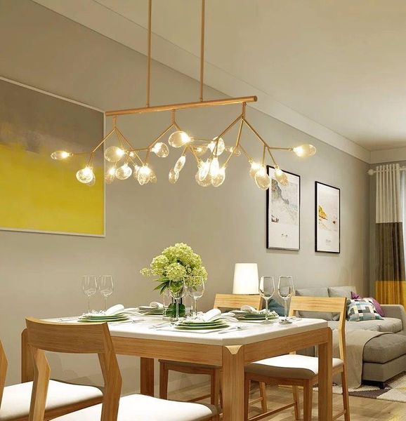 

pendant lamps nordic led glass ball light luminaire deco chambre commercial lighting lamp kitchen dining bar bedroom