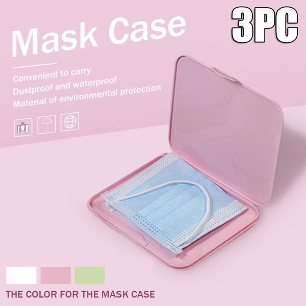 

storage bottles & jars s box 3pcs portable face mask bag pollution prevention not including travel organizer