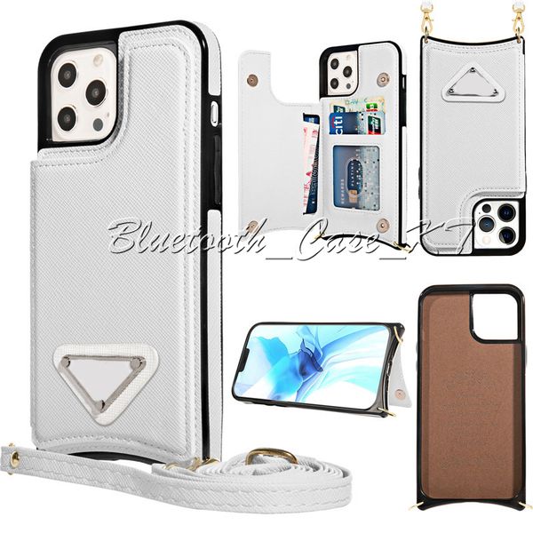 Casos de telefone de couro de designer de luxo para iPhone 14Plus 13 Pro Max 13Pro 12 14Promax 11 Pro xsmax xr 7plus pu couross slot tpu tpu multifuncional cobertura