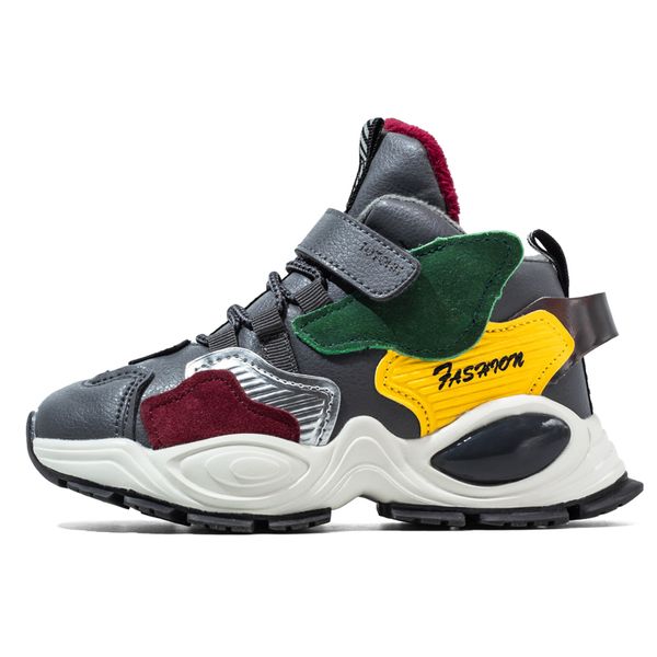 

auttumn winter children sport shoes for boys sneakers child leisure trainers casual plush kids sneakers boy shoes for kids, Black