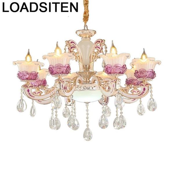 

pendelleuchte light modern crystal luminaire deco maison lampara colgante lustre e pendente para sala de jantar hanging lamp pendant lamps