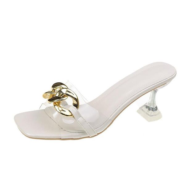 

sandals 2021 summer women's shoes high-heeled fashion for women, Black