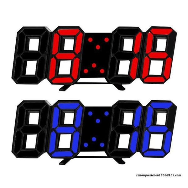 

counters 28gf 3d led digital alarm clock table usb non battery nightlight compatible with home decor/living room/bedroom