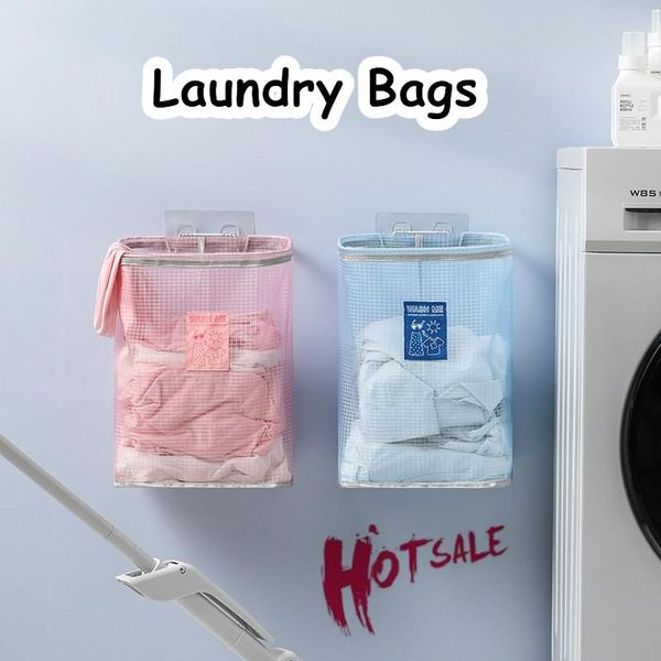 

laundry bags waterproof folding dirty clothes basket bathroom put household storage home bag
