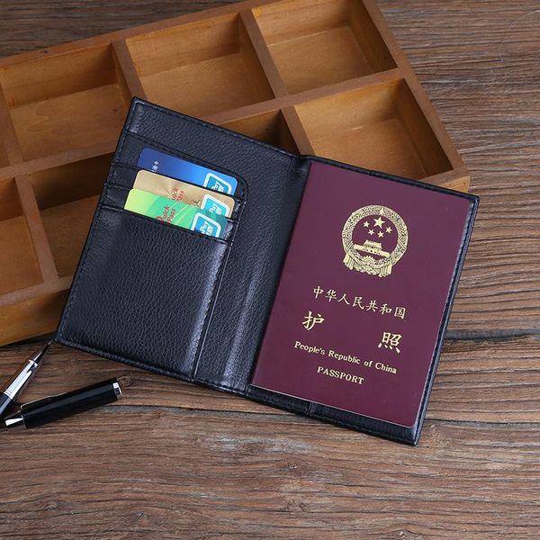 

card holders holder passport pu long ticket document, Brown;gray