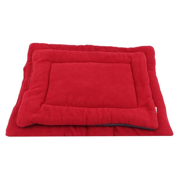 

kennels & pens winter dog bed mats thicken fleece pet cushion blanket warm puppy cat beds for small large dogs cats pad